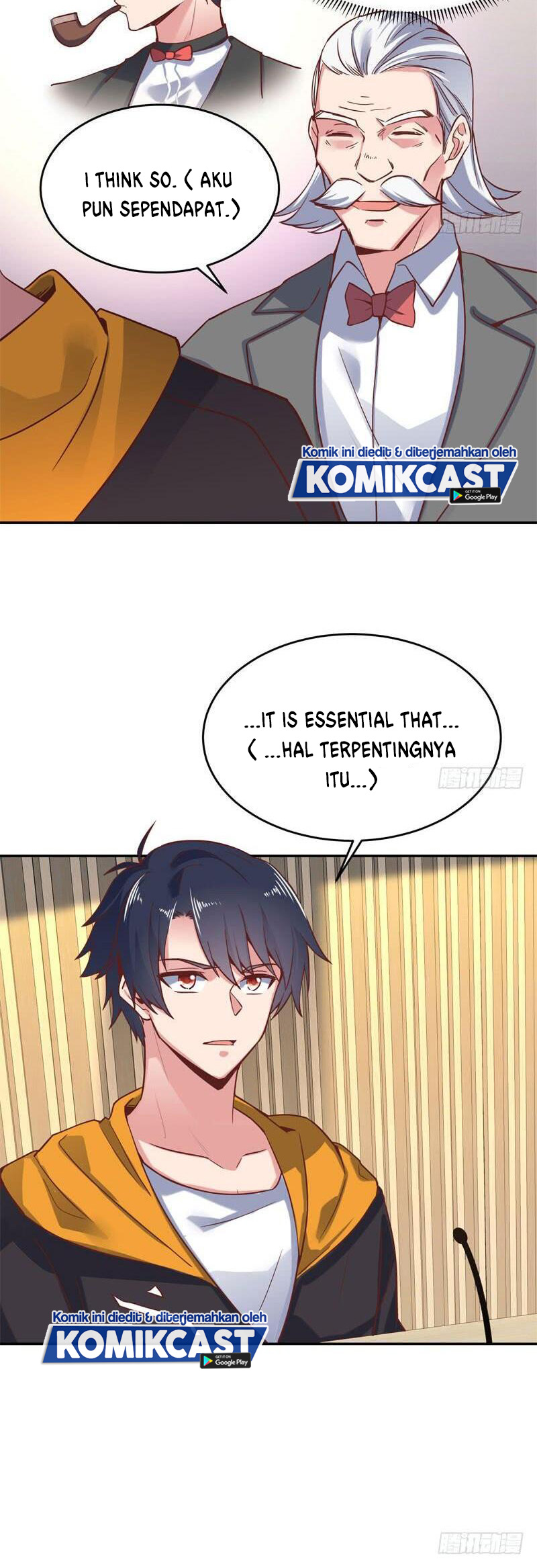 Carrying The Goddess Along Chapter 45 Gambar 24